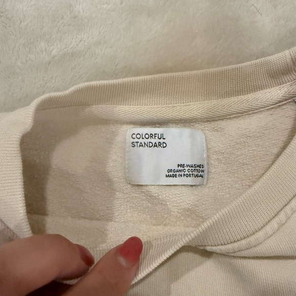 Cream Sweatshirt and Joggers Set - Picture 3 of 6